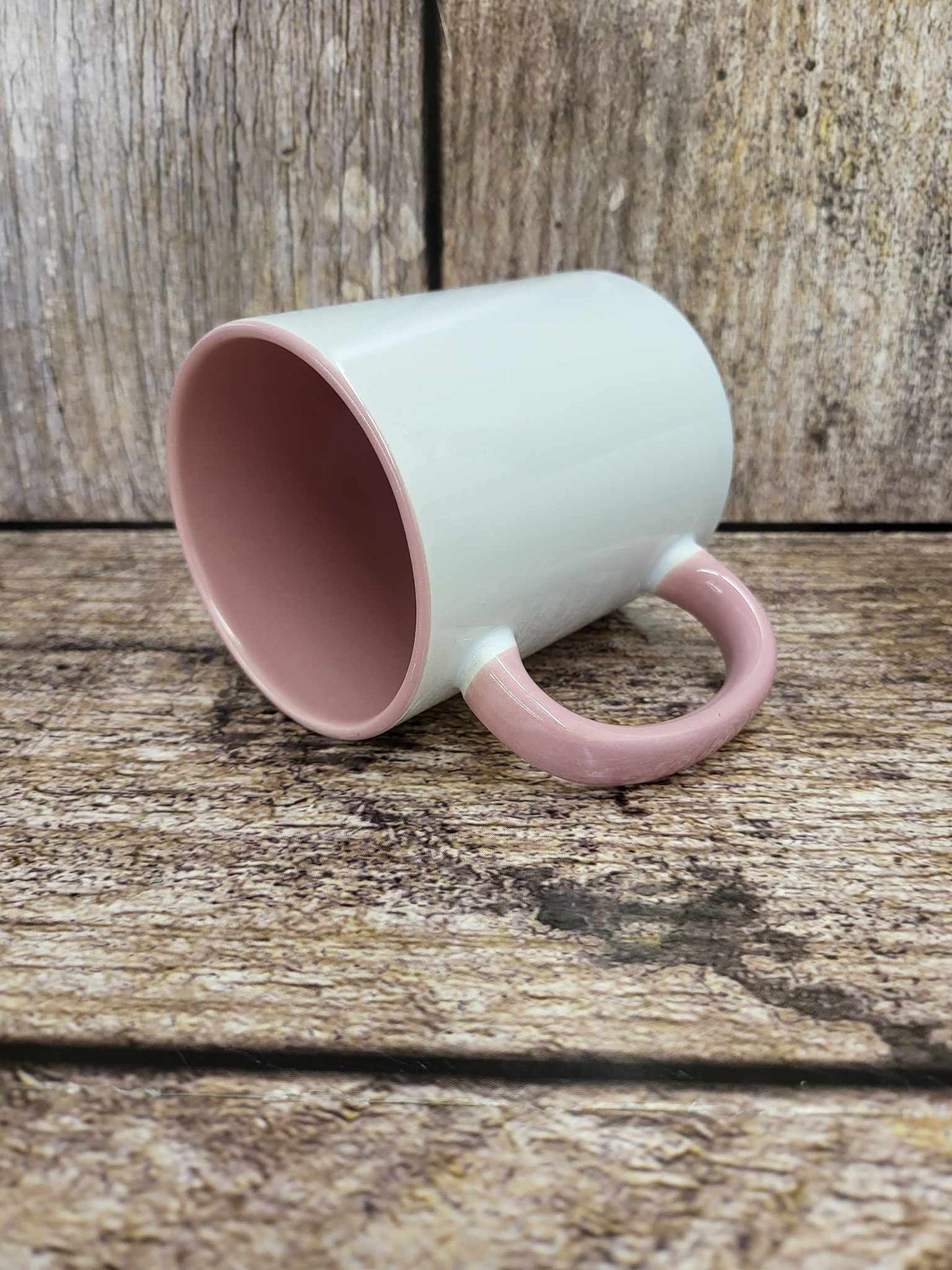 11oz Mug Colored Handle & Inside