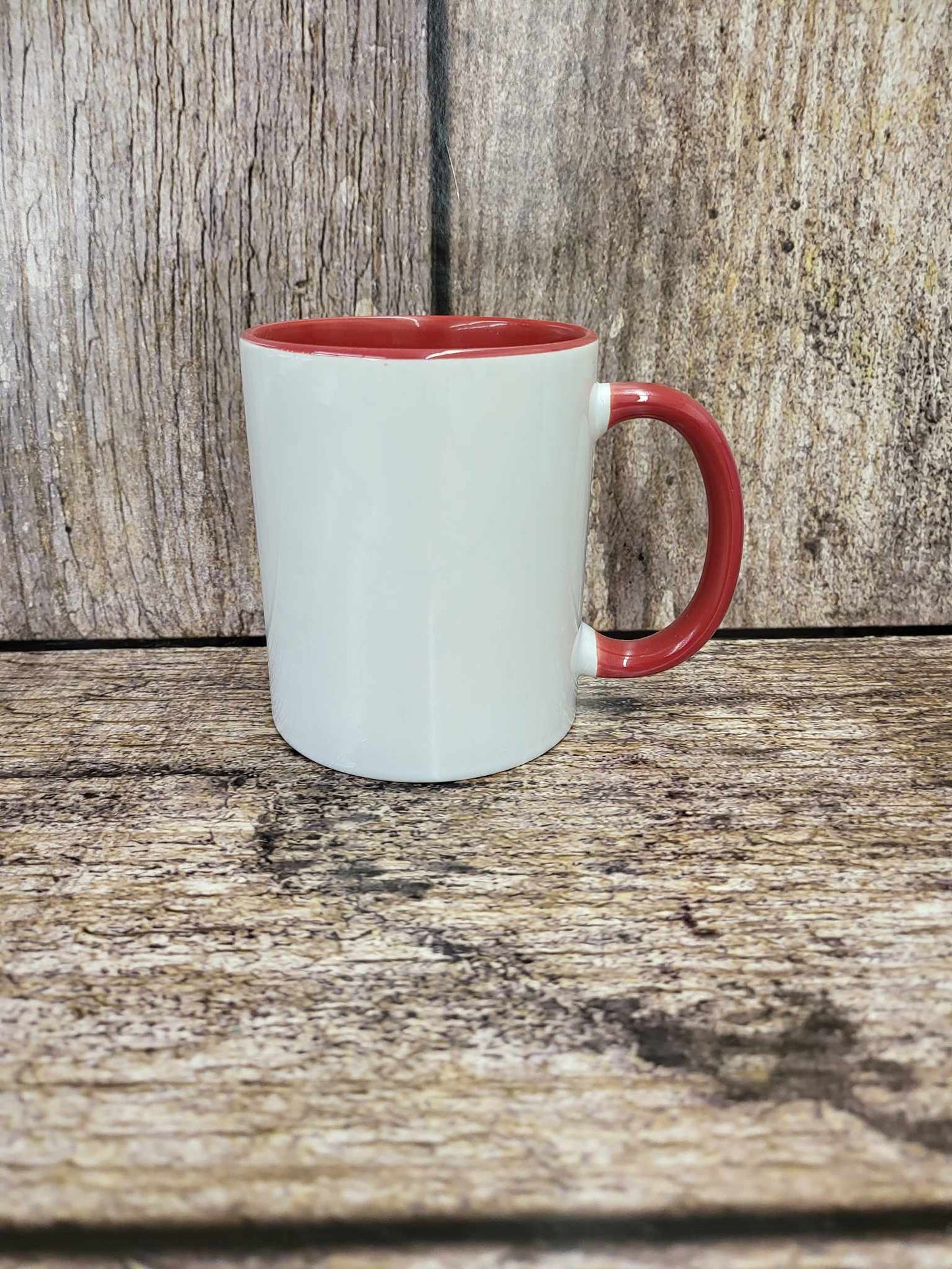 11oz Mug Colored Handle & Inside