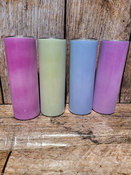 20oz Glow in the Dark Sublimation Blank Tumbler