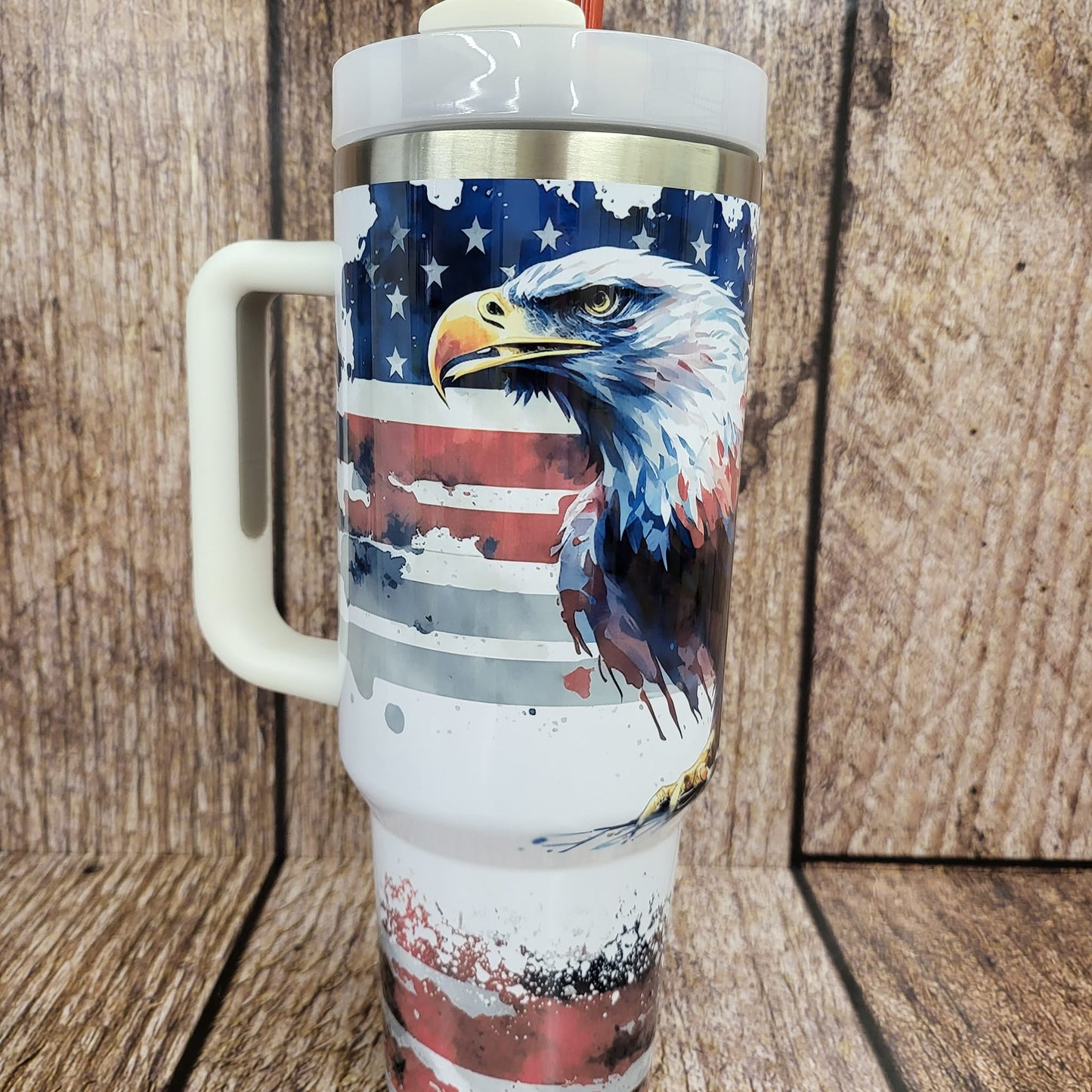 40oz American Eagle Custom Design