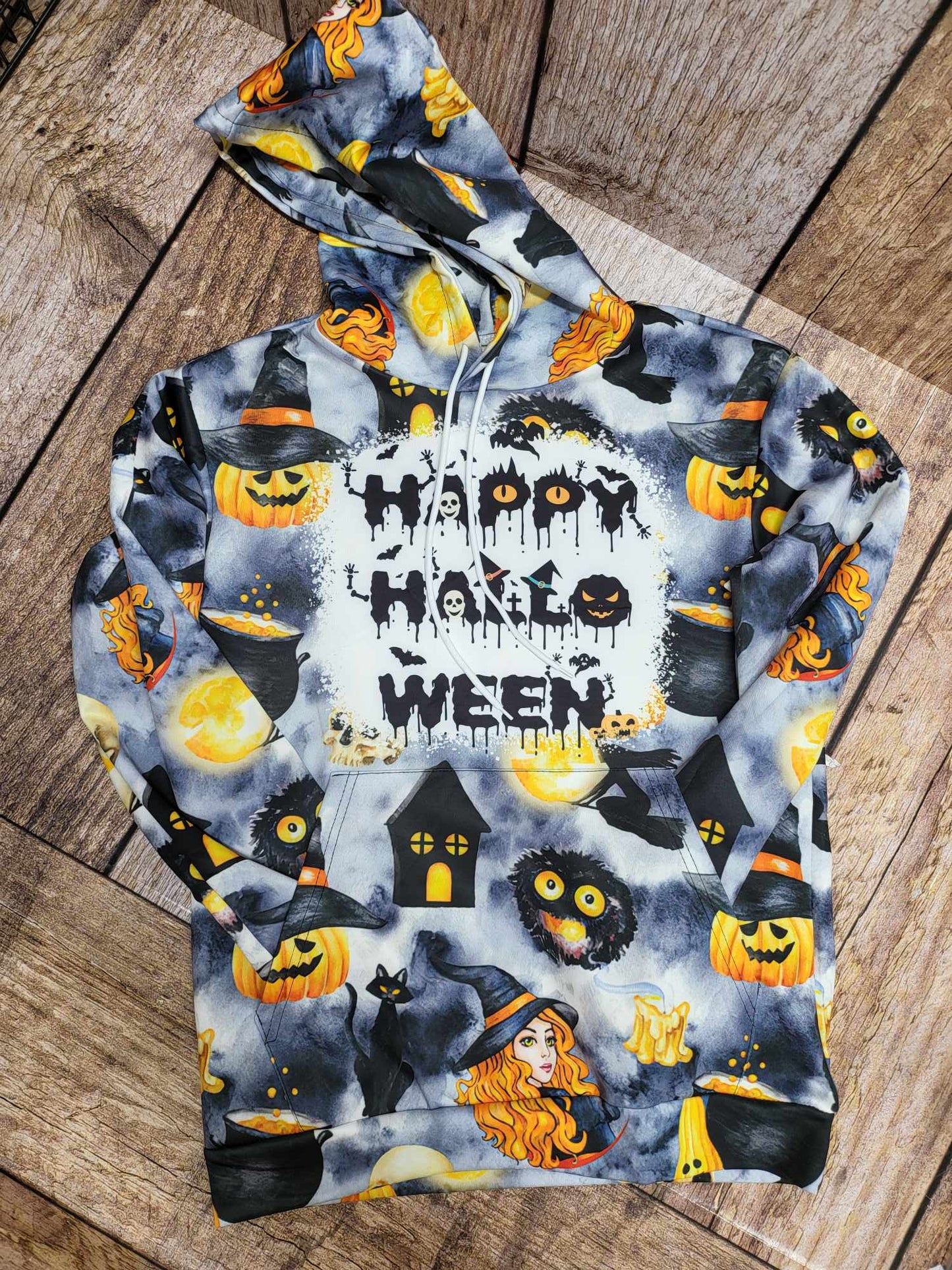 All Hallows Hoodie Sublimation Blank