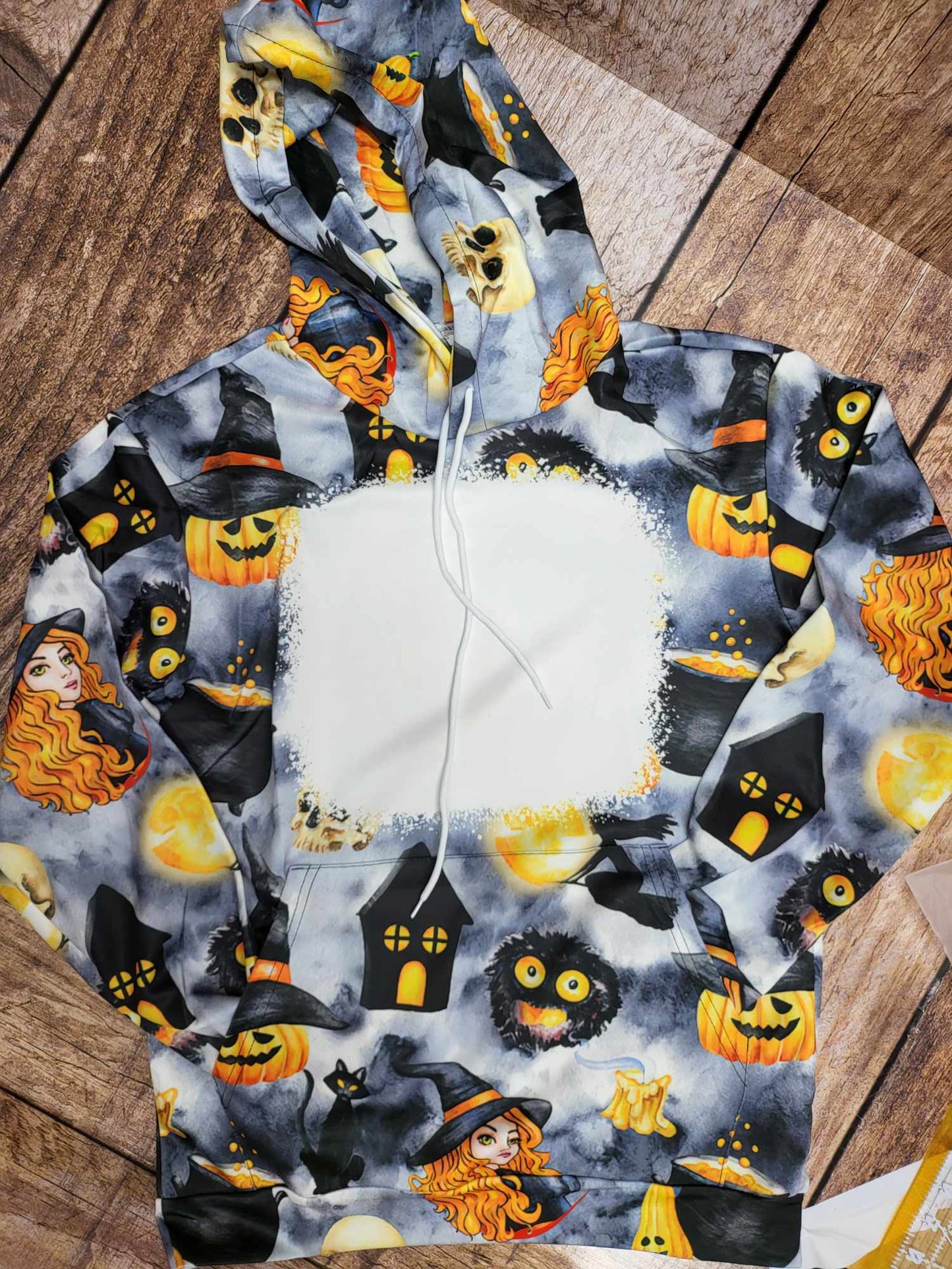 All Hallows Hoodie Sublimation Blank
