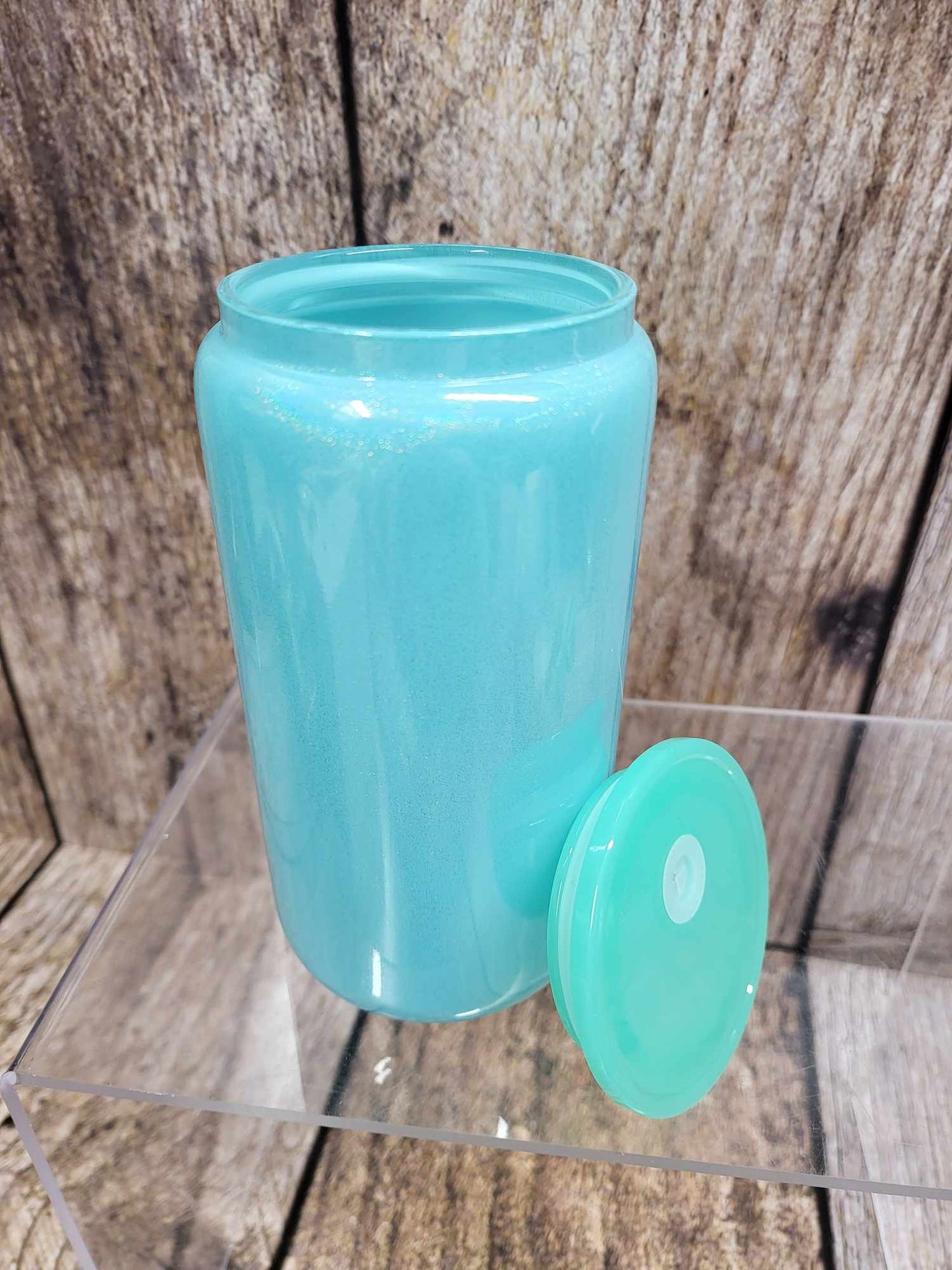 16oz Shimmer Glass tumblers