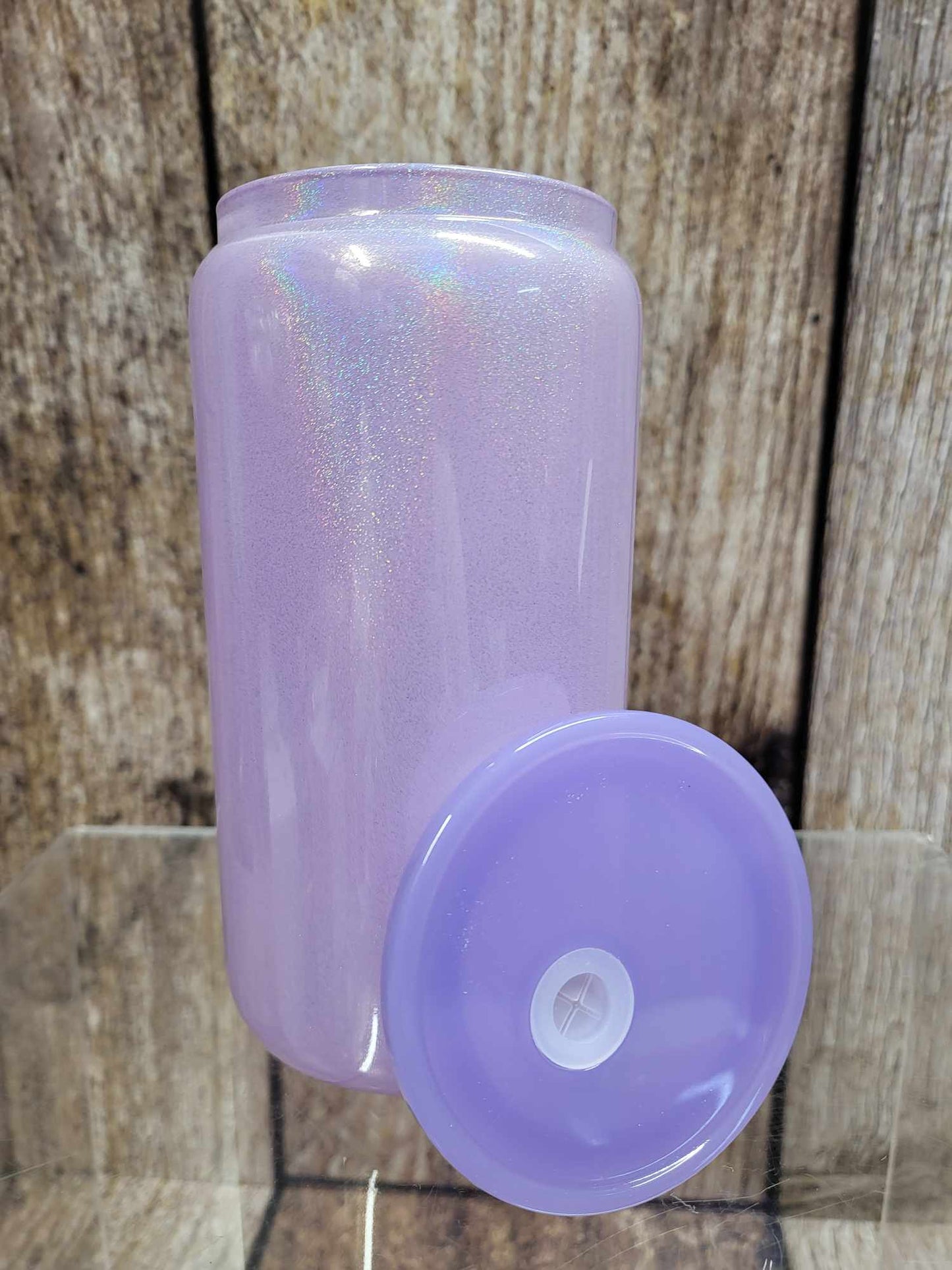 16oz Shimmer Glass tumblers