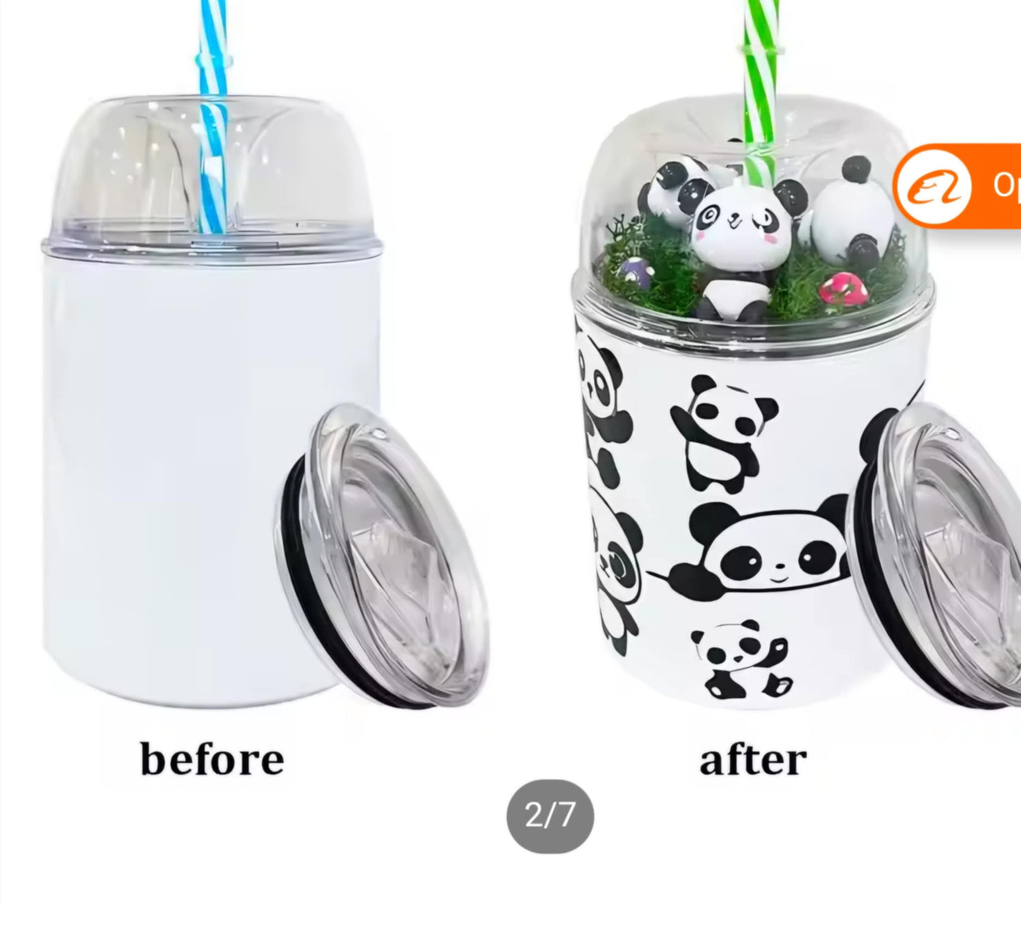 24oz Sublimation Dom Tumblers