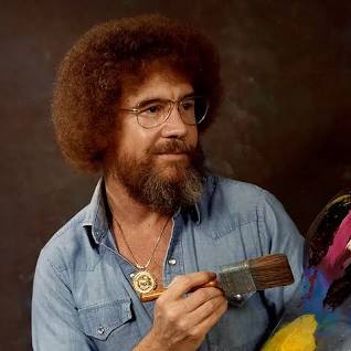 Bob Ross: Painting Joy and Inspiration into Lisa's Cups and Creations