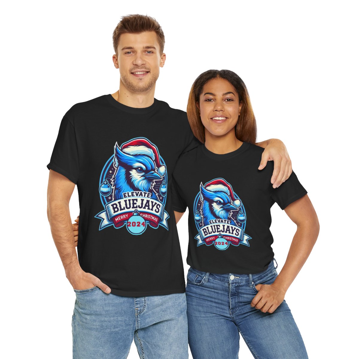 Kids Elevate Bluejays Christmas Tee