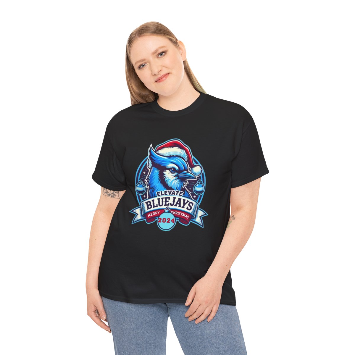 Kids Elevate Bluejays Christmas Tee