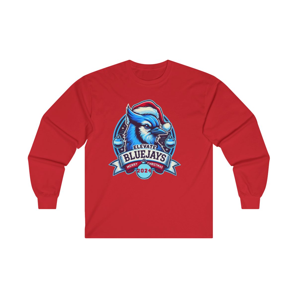 Kids Elevate Bluejays Christmas Tee