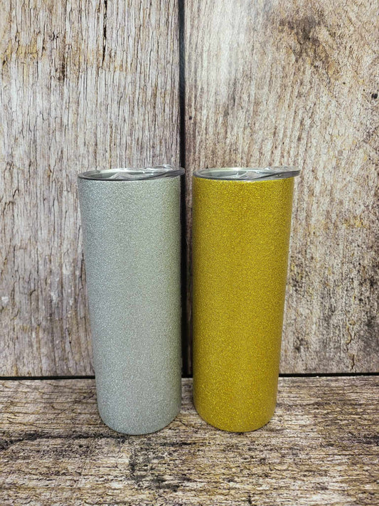 20oz Sublimation Glitter Tumbler