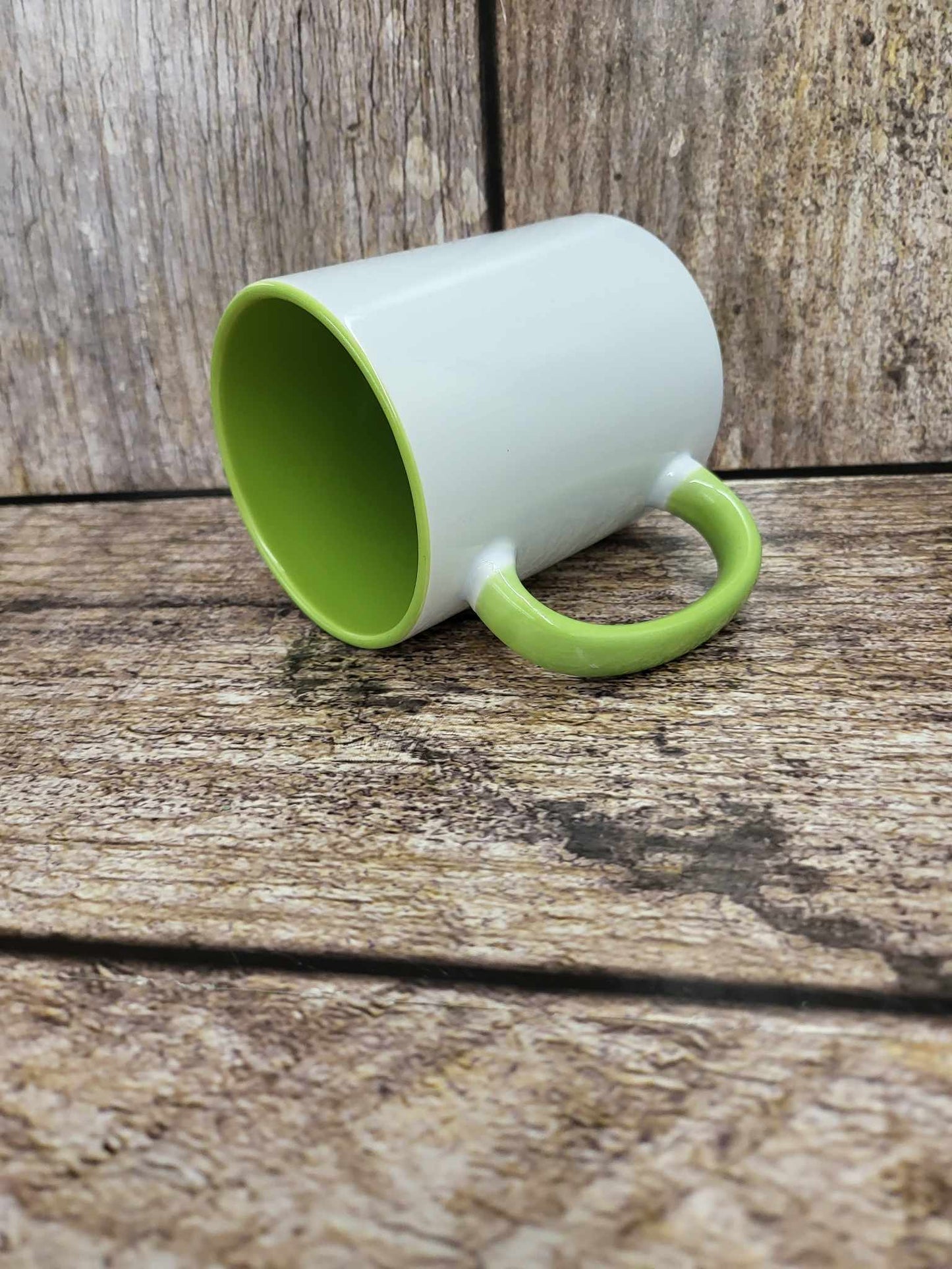 11oz Mug Colored Handle & Inside