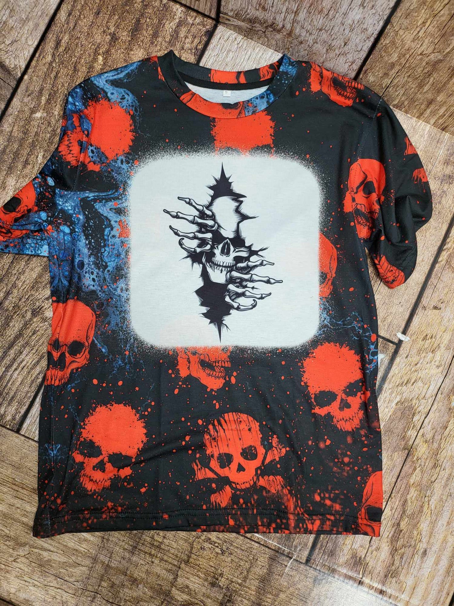 Red Skull Halloween T-shirts