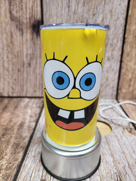 12oz Happy Sponge Bob Design