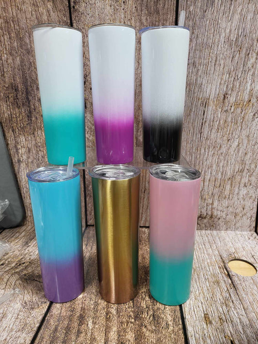 20oz Tapered Ombre Tumblers