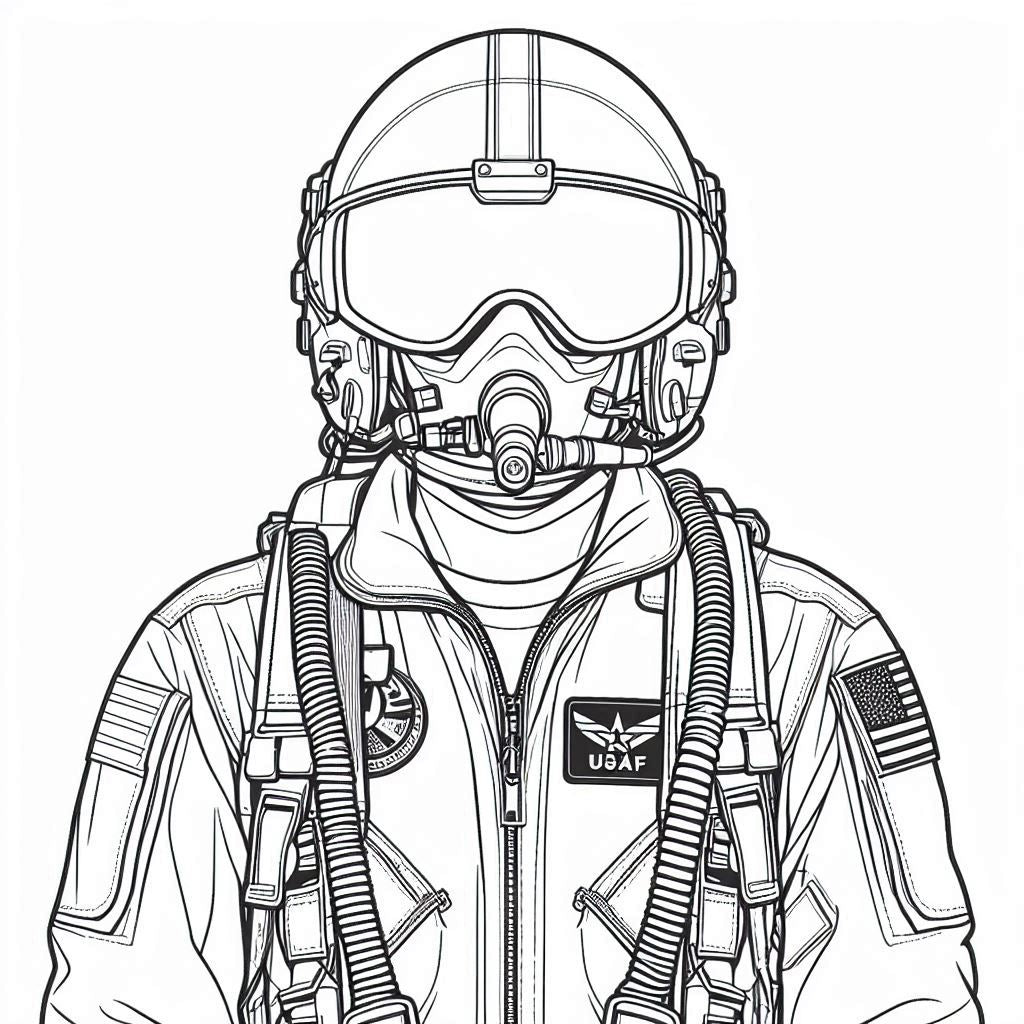 First Responders Coloring Book Pages - Digital Download