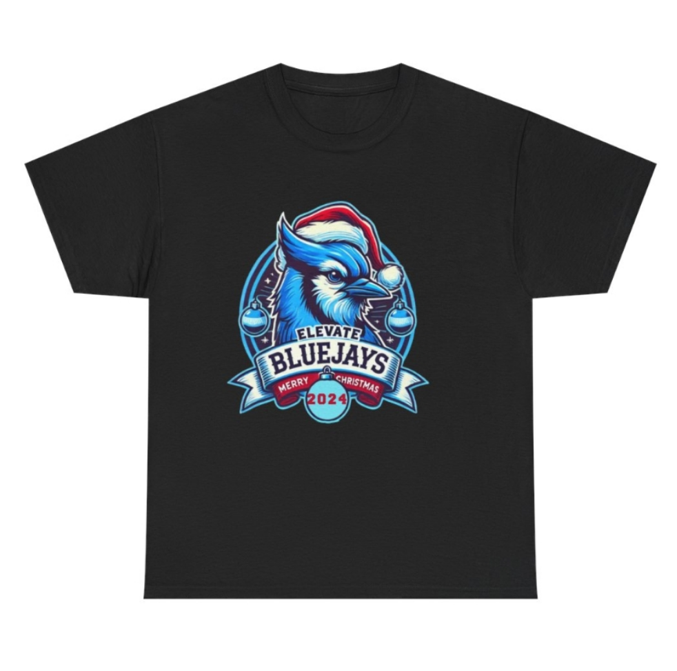 Kids Elevate Bluejays Christmas Tee